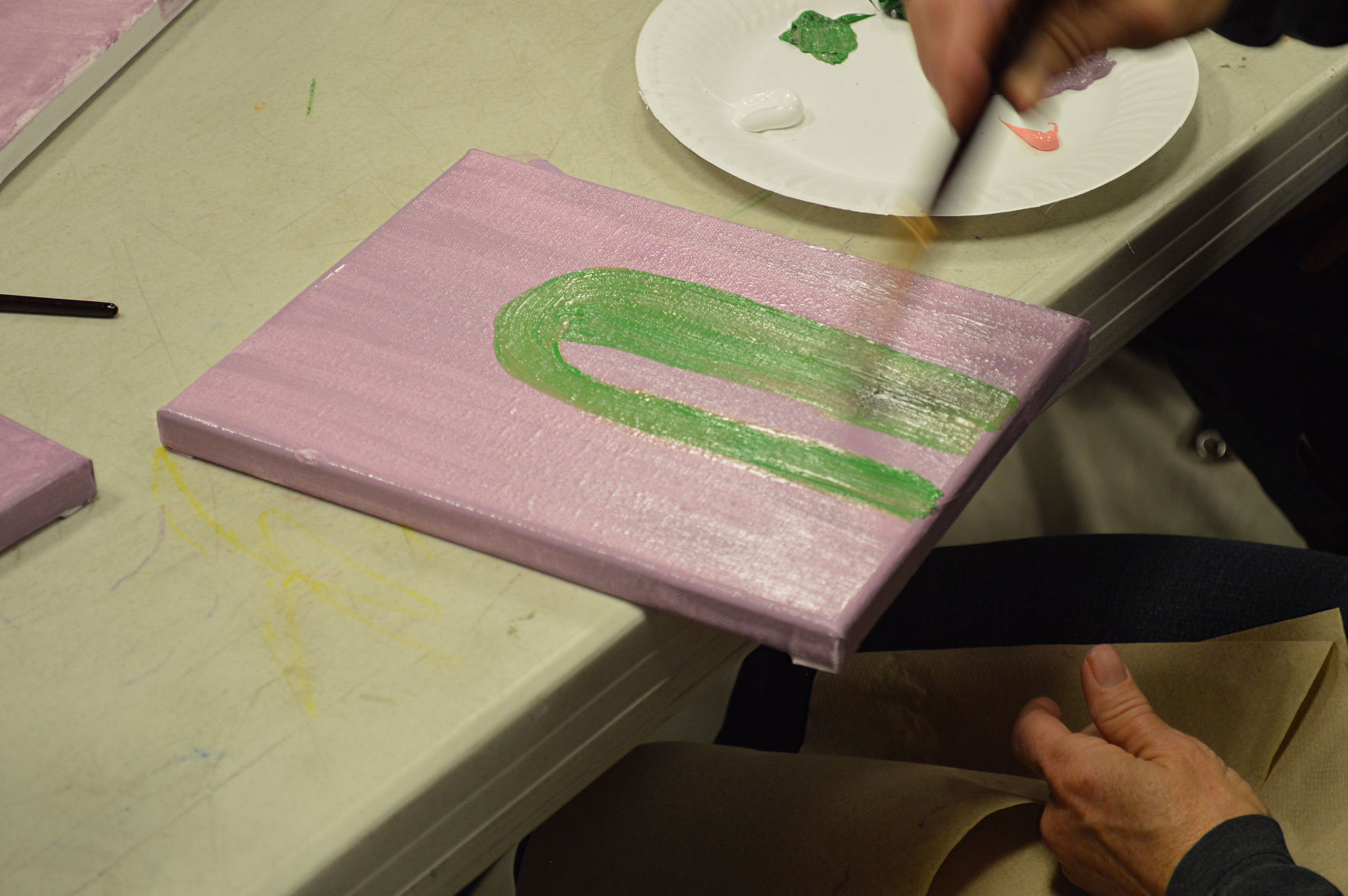 Paint nite at Bookmans offers fun and art for all